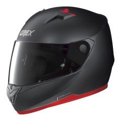 Grex G6.2 K-SPORT (10) KAPALI KASK MAT SİYAH ( SİYAH VİZÖR HEDİYELİ)