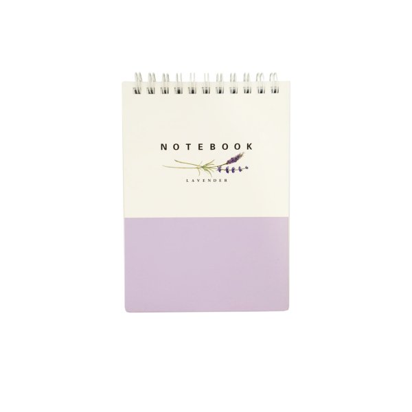 LAVANDER TELLİ DEFTER 10X15CM