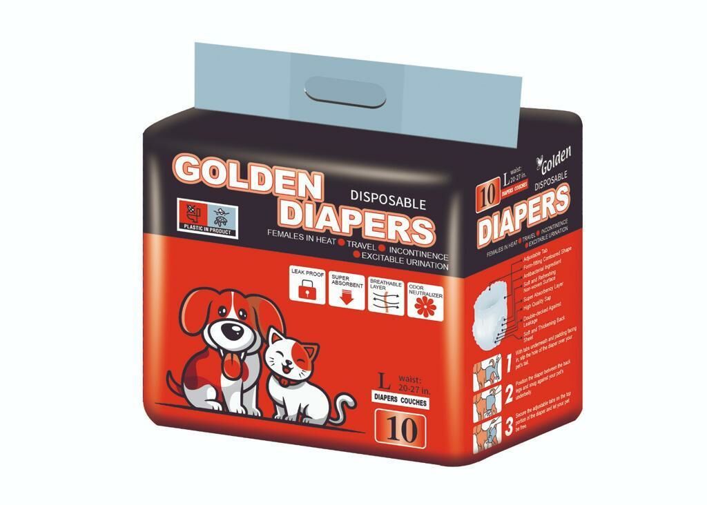 Golden Diapers Köpek Alt Bağlama Bezi Large