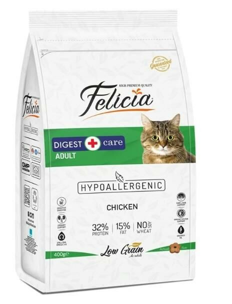 Felicia Tavuklu Yetişkin Kedi Maması  400 Gr