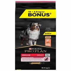 Pro Plan Somonlu Yetişkin Köpek Maması 14 kg+2,5 kg