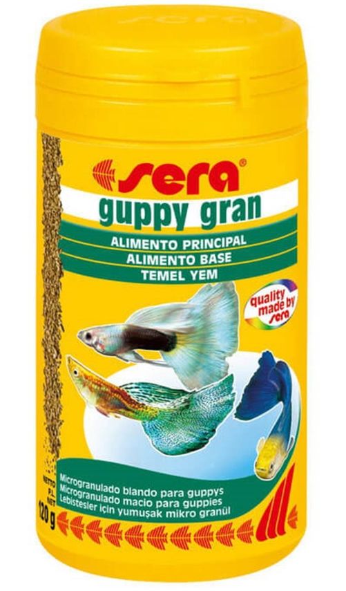 Sera Guppy Gran 250 ml / 120 gr