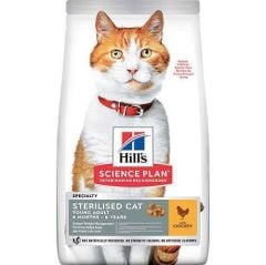 Hills Sterilised Tavuklu Kısırlaştırılmış Kedi Maması 1 Kg (AÇIK PAKET)