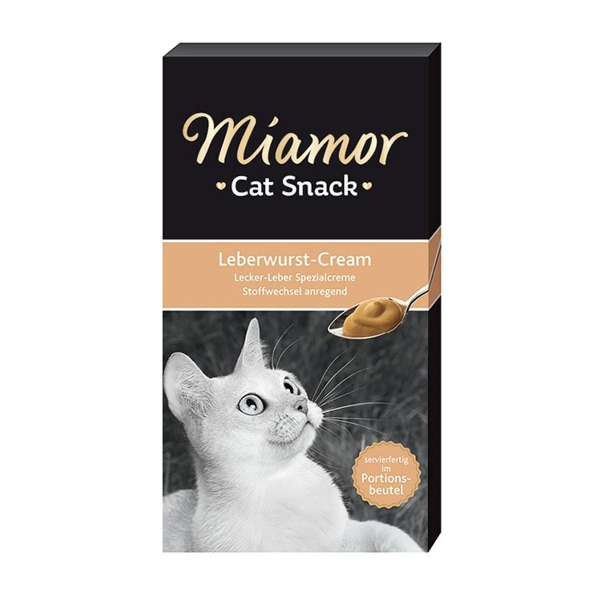 Miamor Cream Ciğerli Kedi Ödülü 6x15 Gr
