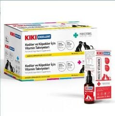 Kiki Excellent Kedi & Köpek Multi Vitamin 50 Ml