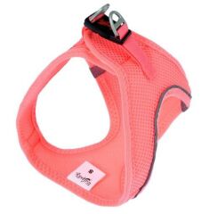 Tailpetz Air Mesh Harness GöğüsTasması Neon Pembe XXS