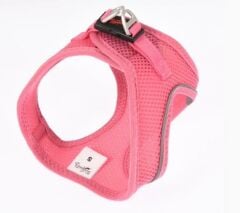 Tailpetz Air Mesh Harness Göğüs Tasması Pembe XS