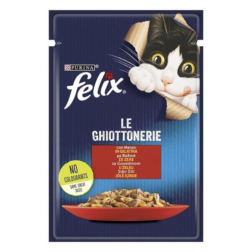 Felix Sığır Etli Yetişkin Kedi Konservesi 85gr