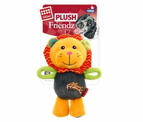 Gigwi Plush Friendz Sesli Aslan Peluş Köpek Oyuncag