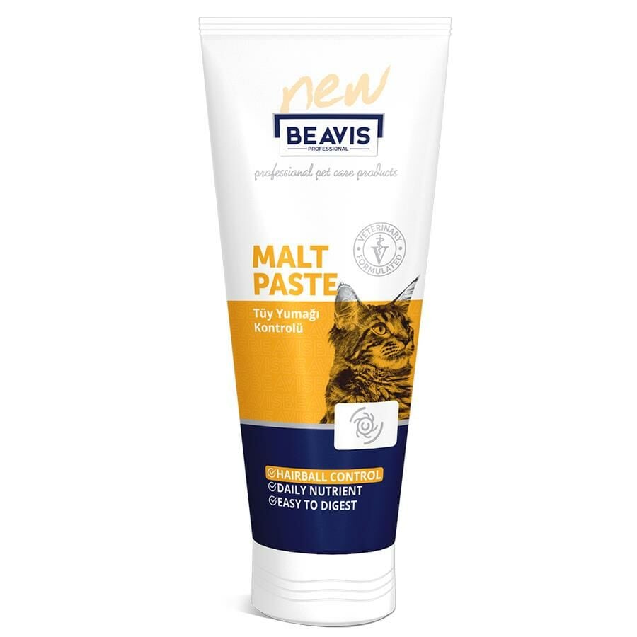 Beavis Kedi Macunu Tüy Yumağı Kontrolü İçin Malt Paste 85 Ml