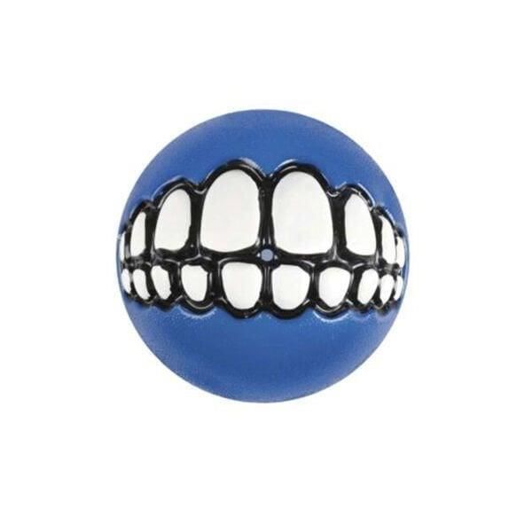 Rogz Toyz Grinz Ödül Hazneli Köpek Oyun Topu Mavi Medium 6.4 Cm