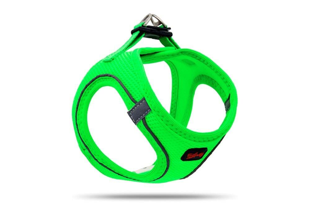 Tailpetz Air Mesh Harness Göğüs Tasması Neon Yeşil XXXS