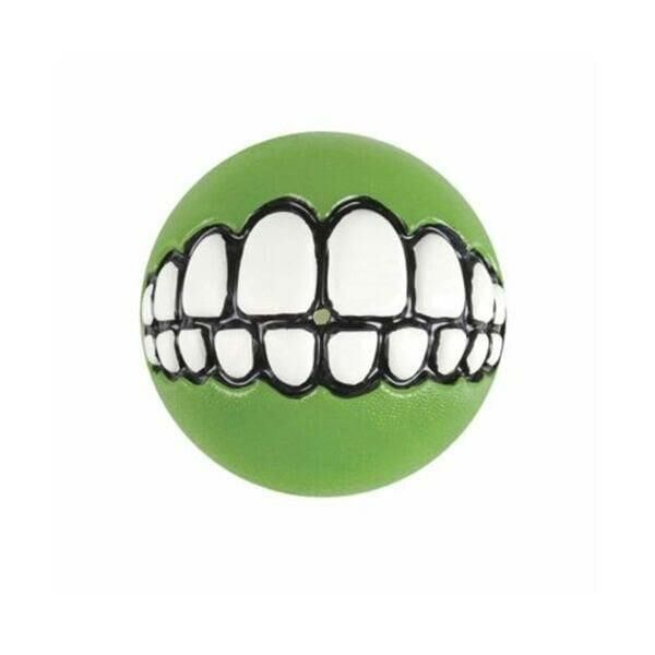 Rogz Toyz Grinz Ödül Hazneli Köpek Oyun Topu Yeşil Small 4.9 Cm