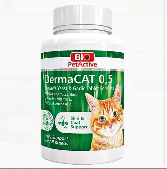Bio Pet Active Dermacat Brewers Deri ve Tüy Sağlığı Vitamini  150 Tablet