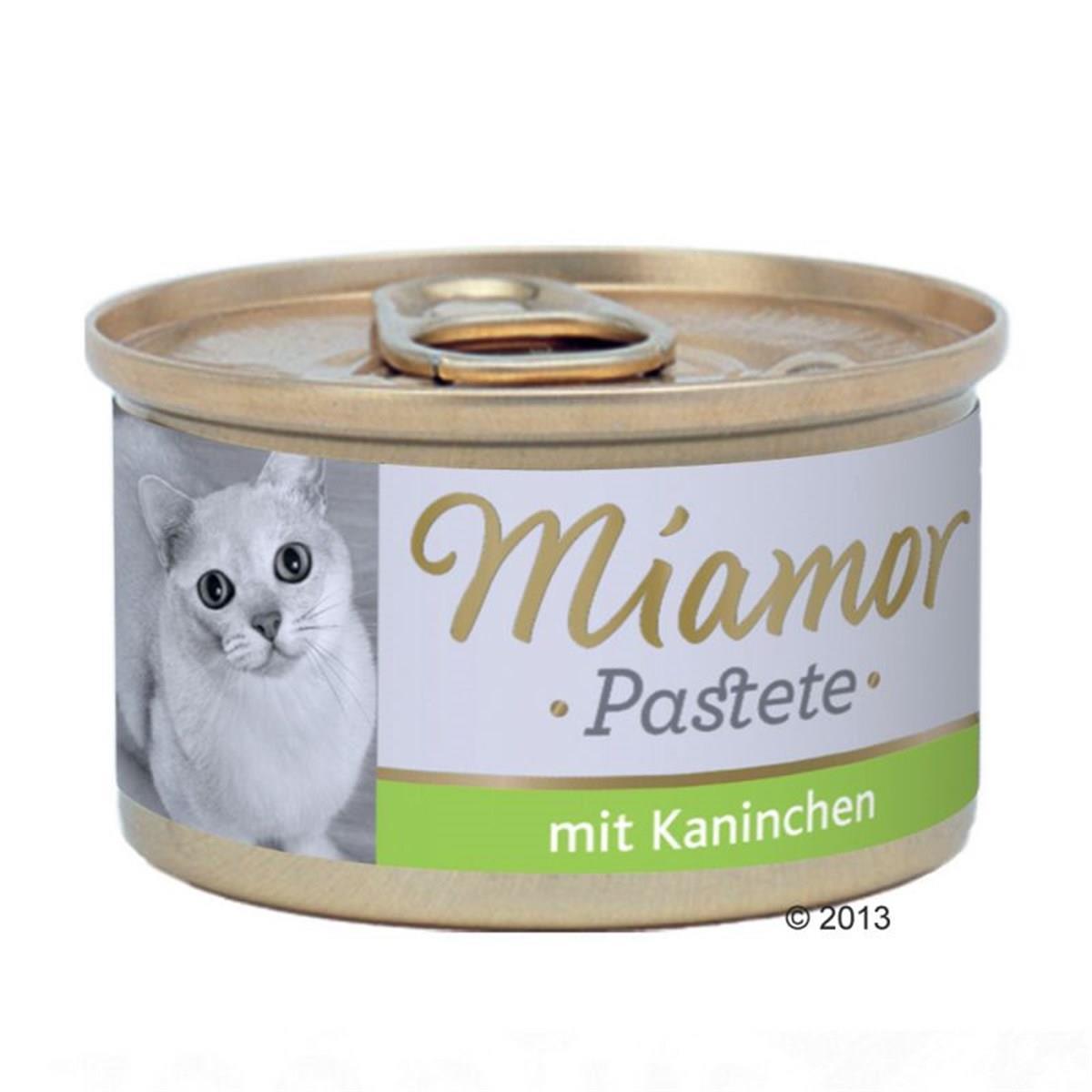 Miamor Pastete Tavşanlı Yetişkin Konserve Kedi Maması 85 Gr