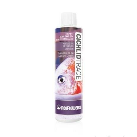 Reeflowers Cichlid Trace Cichlid Balıkları İçin Sıvı Mineral 85 ml