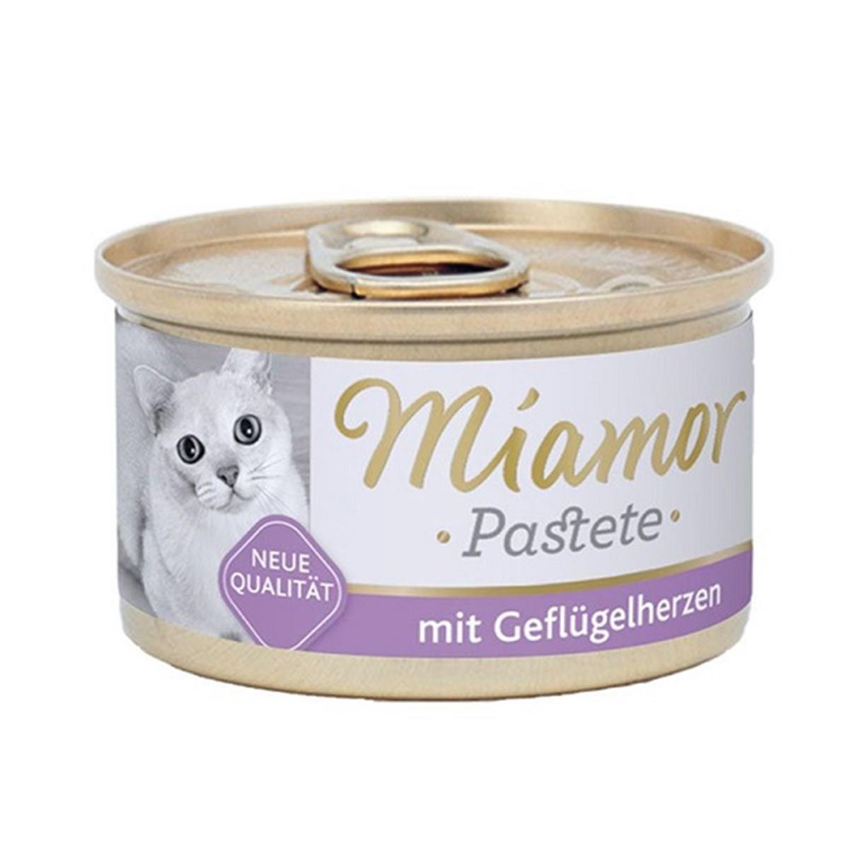 Miamor Pastate Yürekli Kedi Yaş Maması 85 gr