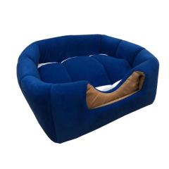 Bedspet Yuvalı Kedi Köpek Yatağı - Mavi