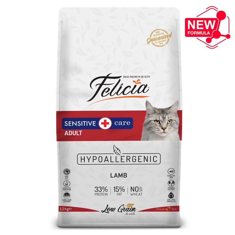 Felicia Kuzulu Yetişkin Kedi Maması 12 Kg