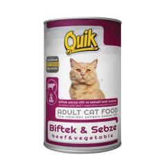 Quik Biftek Sebze Kedi Konservesi 415 GR