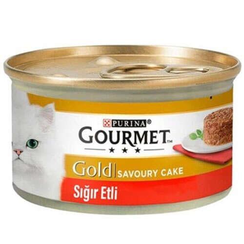 Gourmet Gold Savoury Cake Sığır Etli 85gr