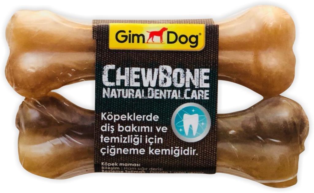 Gimdog Mordimi Natural Press Kemik 11cm (2'li Paket)