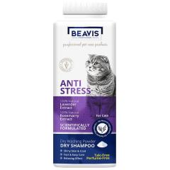 Beavis Cat Anti-Stress Kediler için Lavanta ve Biberiye Özlü Toz Şampuan 150 gr