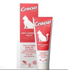 Crocus Anti Hairball Tüy Yumağı Önleyici Kedi Malt Macunu 100 Gr