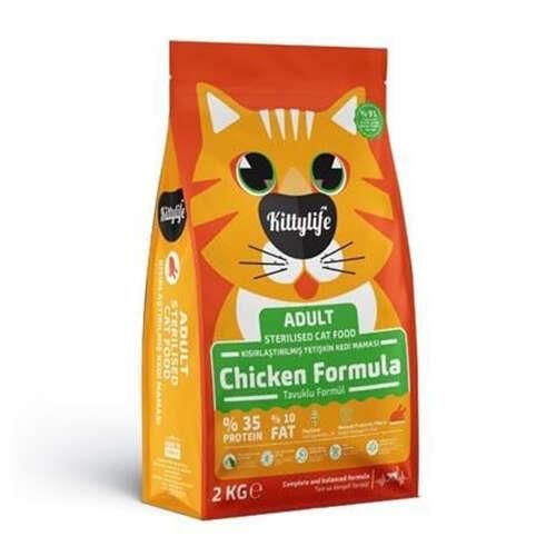 Kittylife Tavuklu Kısırlaştırılmış Kedi Maması 2 Kg