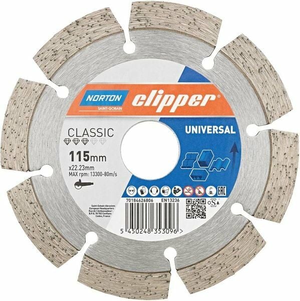 NORTON Clipper Classic Universal Beton Testeresi  115 mm