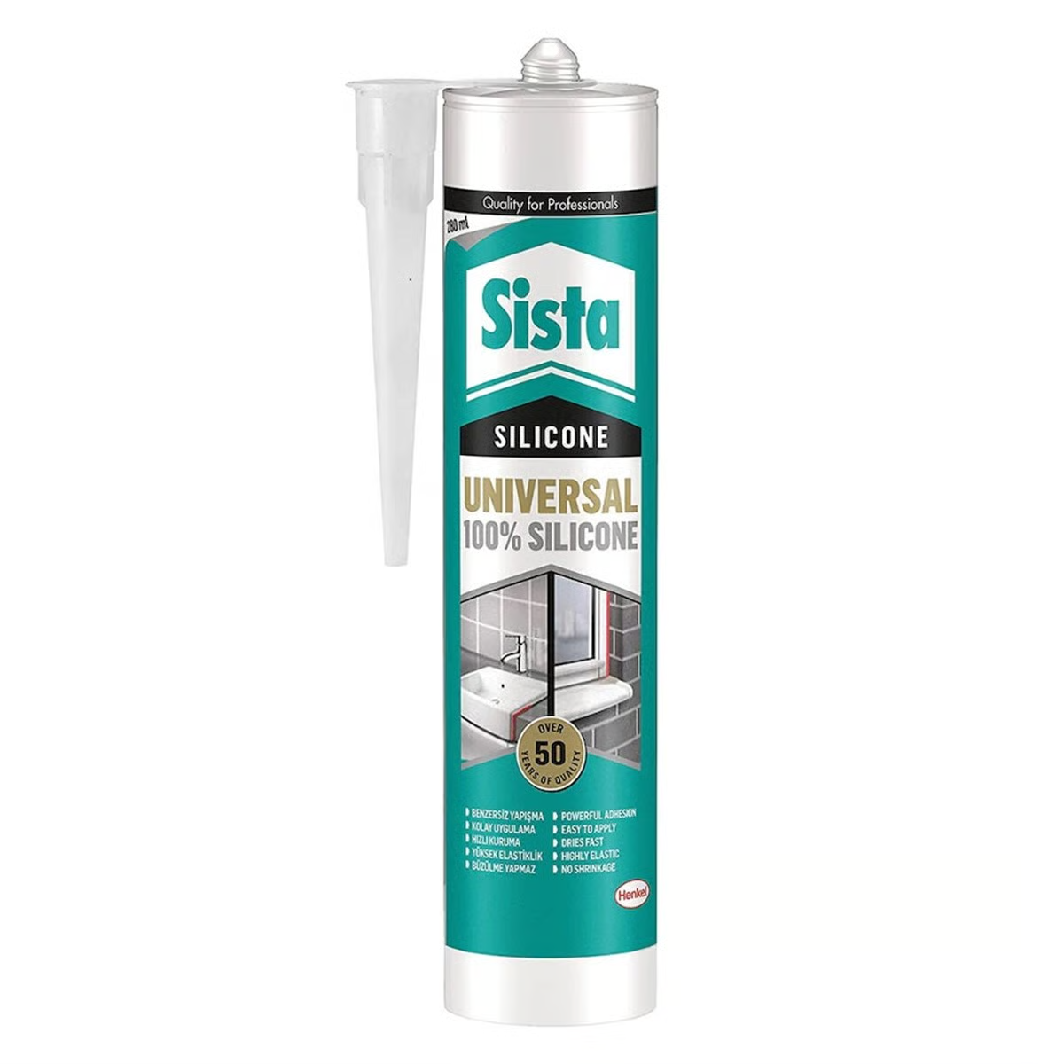 Sista Universal Silikon Beyaz 280ml