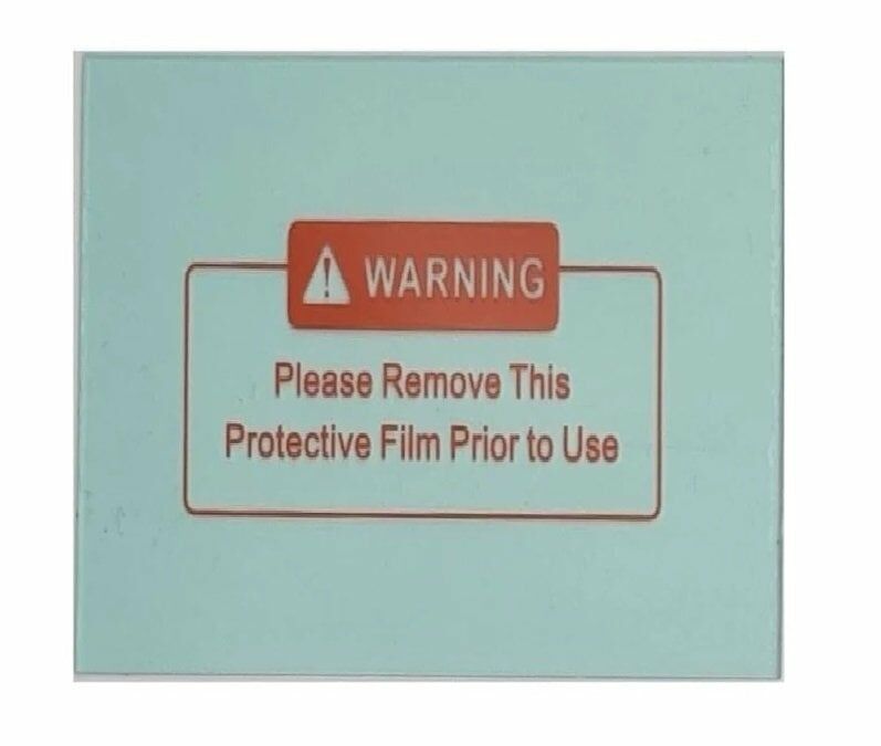 UNIARC Kolormatik Maske için Dış Yedek Koruma Camı 115X104 mm