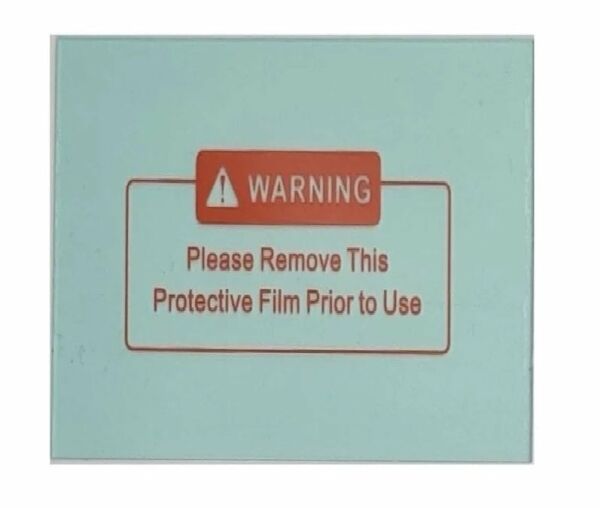 UNIARC Kolormatik Maske için Dış Yedek Koruma Camı 115X104 mm