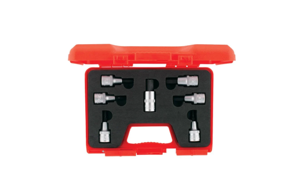 İzeltaş- 1/2'' Lokmalı Allen Uç Takımı (60Mm - 7 Parça)