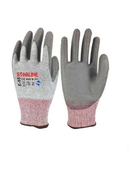 Starline Eldiven E55 Kesilmez Cut 5 No:9