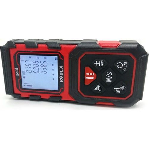 Rodex Lazer Metre Mesafe Ölçer 60 Metre