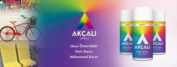 Akçalı Sprey Boya 902 Alüminyum 400ml