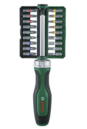 BOSCH Cırcırlı Tornavida Seti 18+1 Parça
