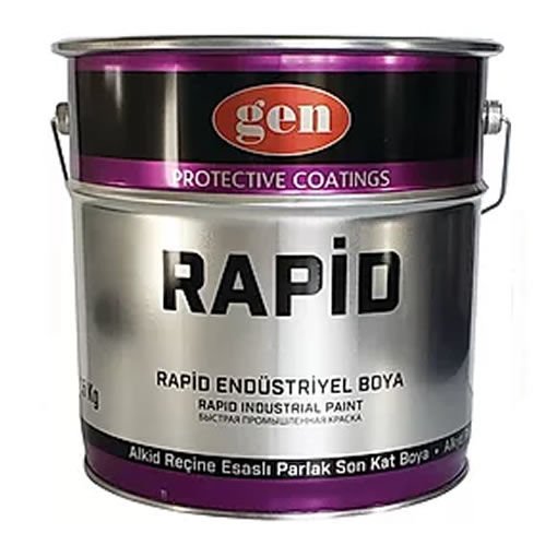 Gen Rapid Endüstriyel Boya Beyaz 0.75L