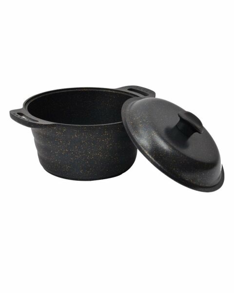 NURGAZ Granit Döküm Kamp Tenceresi 24 cm