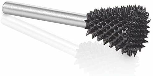 KUTZALL DTX-38-EC Ekstra Kalın Diş Dovetail Törpü (3.1 mm Sap)