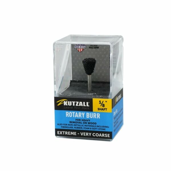 KUTZALL DTX-38-EC Ekstra Kalın Diş Dovetail Törpü (3.1 mm Sap)