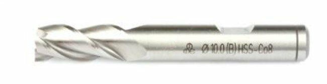 MTE HSS-E Parmak Freze 9 mm %8Co (B00276180900)