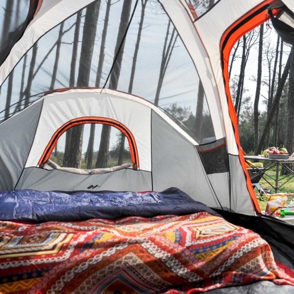 MobiHome DomeHike 6 Kişilik Otomatik Çadır Gri (205586)