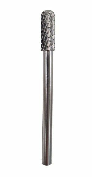 NEXON C Tipi Yuvarlak Başlı Silindir Elmas - Karbür Kalıpçı Freze Ucu 4.0 mm (Dremel Uyumlu)