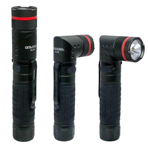 CETA R.L7R Şarjlı Uv Özellikli El Feneri 900 Lümen (Focus Özellikli)