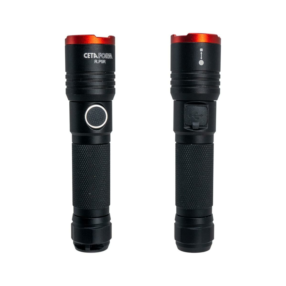 CETA R.P5R Şarjlı El Feneri 450 Lümen (Focus Özellikli)