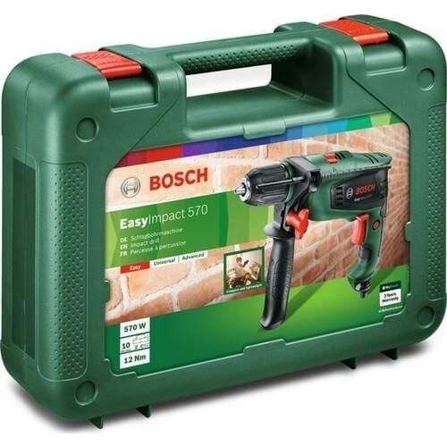Bosch Easyimpact 570 Darbeli Matkap+Çanta