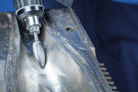 NEXON H10 Kavisli Elmas - Karbür Kalıpçı Parmak Freze Ucu