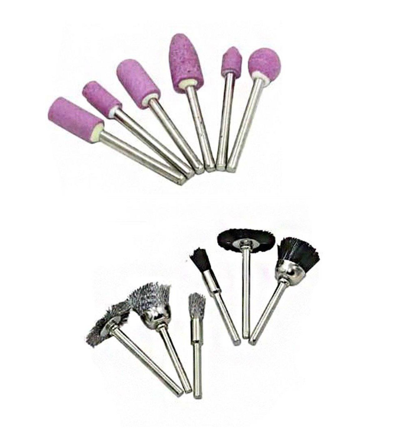 Meşem 4151- Kalıpçı Taşlama /Tel Fırça/ Gravür Seti 12 Parça